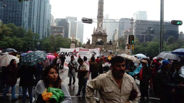 Marchas para hoy jueves 14 de febrero 2019 en la CDMX. Noticias en tiempo real