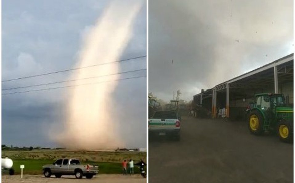 Video: Captan un tornado en Navolato, Sinaloa; provoca pánico.. Noticias en tiempo real