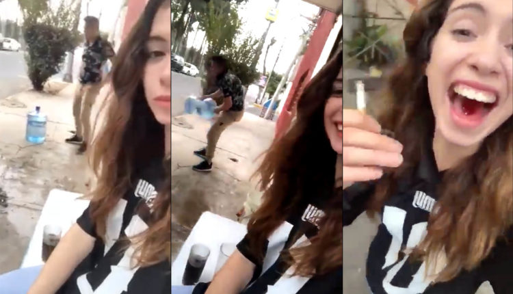 chico levanta un garrafón