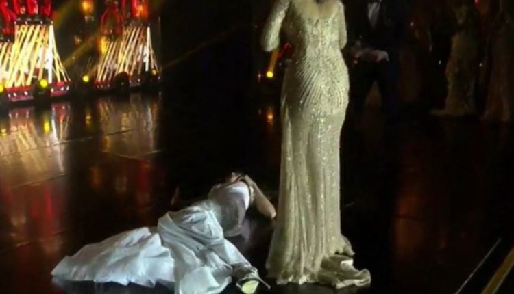 miss paraguay se desmaya