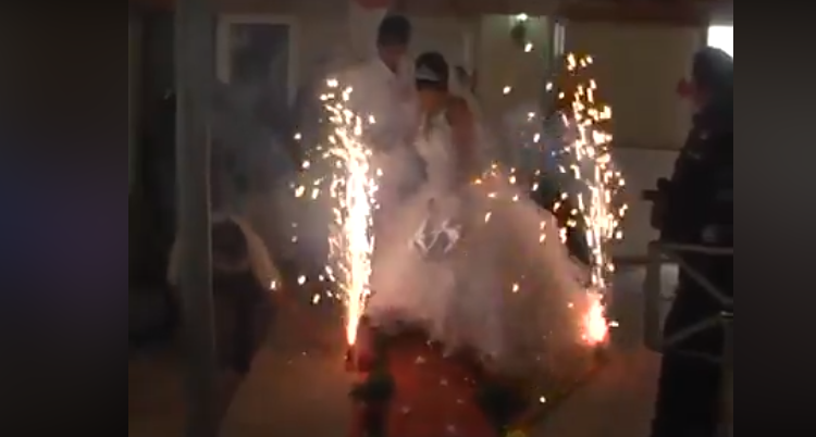 boda de risa / Fuente: Facebook @Augusto Espinel Jasbón