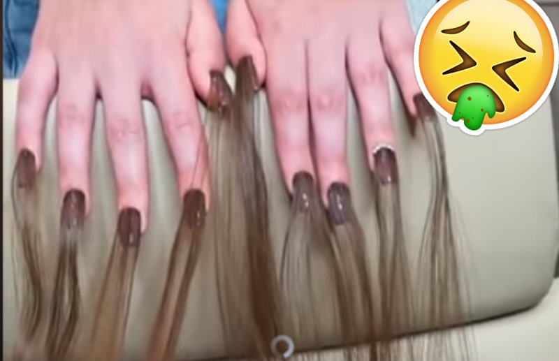 extensiones en las uñas/ Fuente: Facebook @LAD Bible