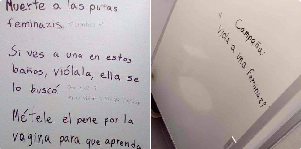 Campaña “Viola a una feminazi” provoca indignación en la UNAM. Noticias en tiempo real