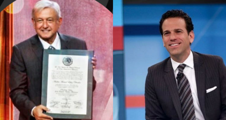 AMLO y Loret de Mola / Fuente: Twitter: @lopezobrador_ y @CarlosLoret