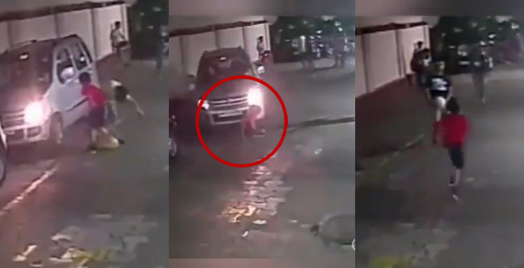 niño es atropellado / Fuente: Facebook @Dorsal 10 - El Noticiero del Hincha