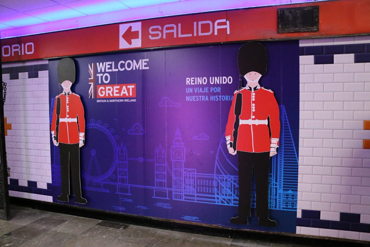 FOTOS: Ahora podrás viajar al estilo londinense en metro Auditorio. Noticias en tiempo real