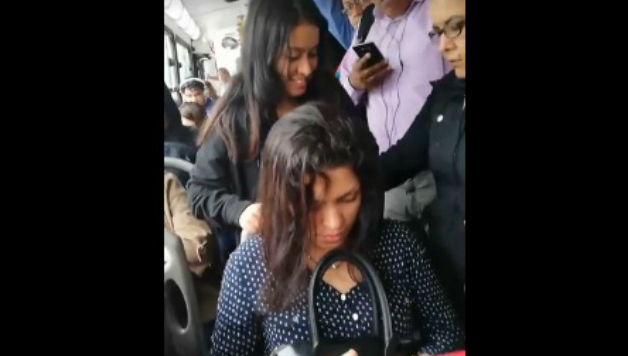 Joven se hace viral por no ceder asiento a EMBARAZADA