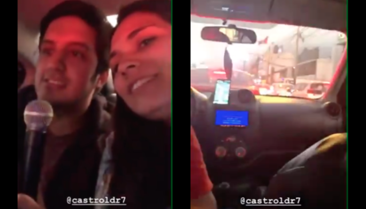 taxista ofrece karaoke para entretener a sus pasajeros peru emociona redes video