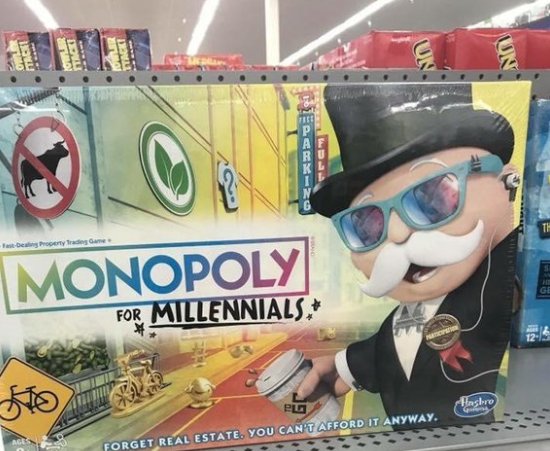 Lanzan "Monopoly para Millenials" y desata controversia /