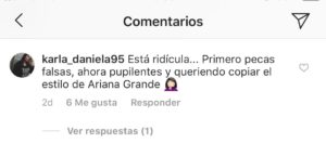 Danna Paola ojos azules