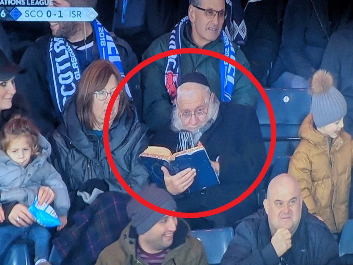 rabino partido futbol