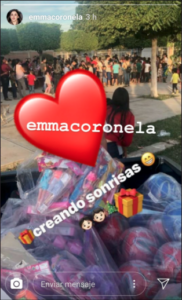  emma coronel ayuda a los menos afortunados esta navidad regala juguetes y medicamentos instagram