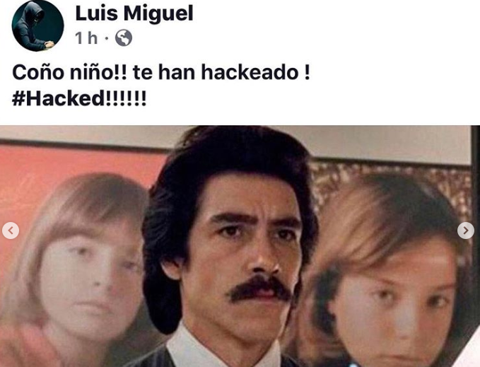 Adolescentes hackean cuenta de Facebook de Luis Miguel