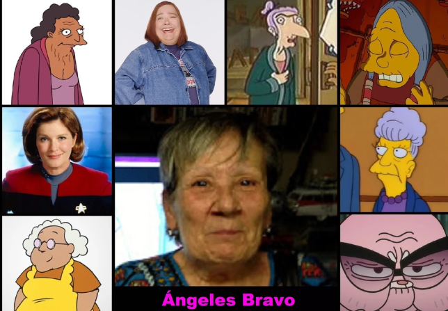 Fallece Ángeles Bravo, actriz de doblaje de Los Simpson