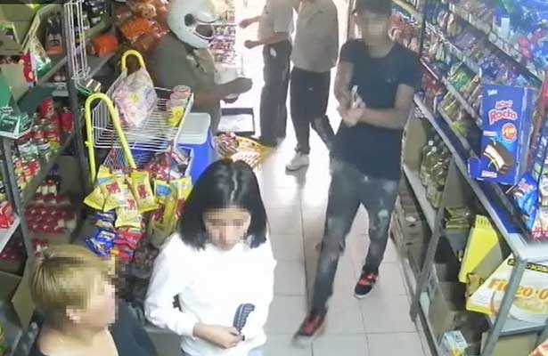 asaltan a mano armada tienda en Tizayuca