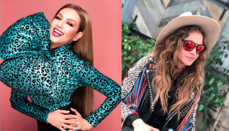 thalia luce radical cambio de look en instagram y la comparan con paulina rubio