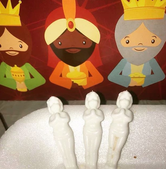 historia de la Rosca de Reyes 5 de enero melchor gaspar y baltazar cartas arbol de navidad