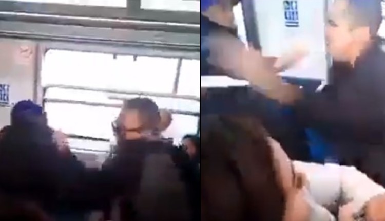 VIDEO: Vagoneros golpean a policías en vagón del Metro. Noticias en tiempo real
