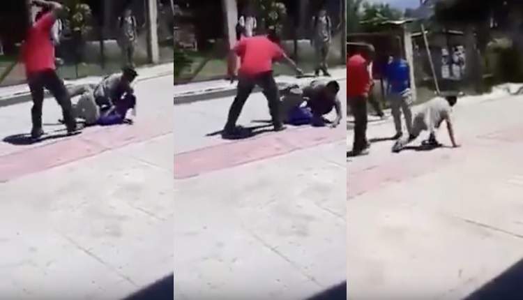 VIDEO:  Profesor termina a ‘cinturonazos’ pelea entre alumnos. Noticias en tiempo real