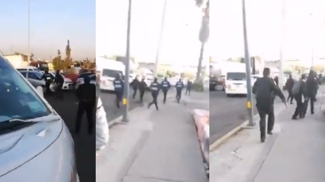 VIDEO: Así fue la balacera entre policías y ladrones en San Juan de Aragón. Noticias en tiempo real