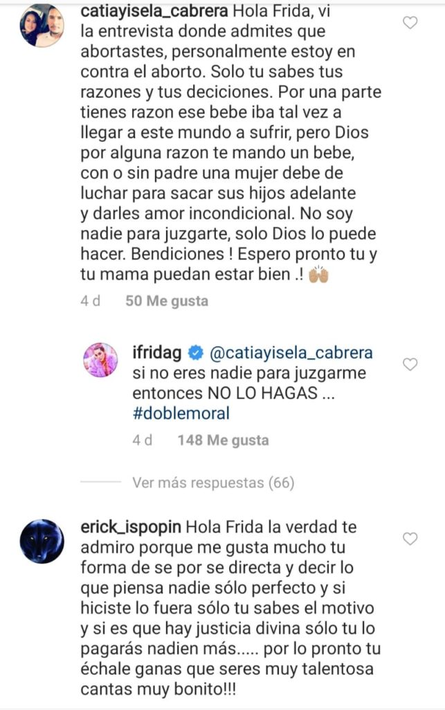 frida sofía aborto