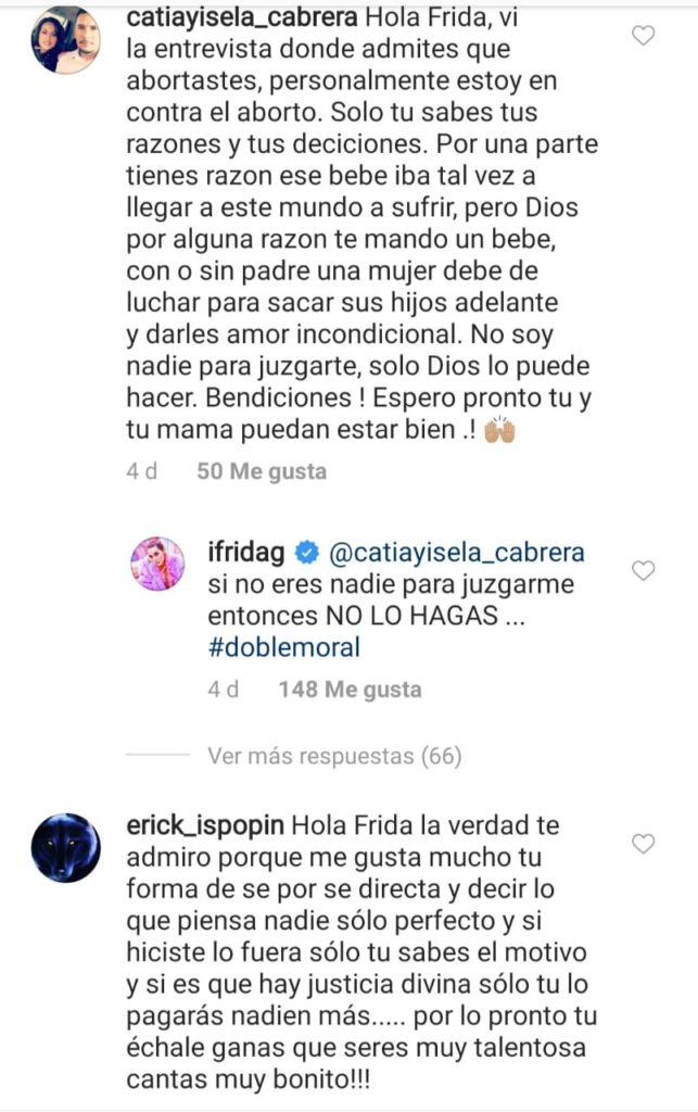 frida sofía aborto 