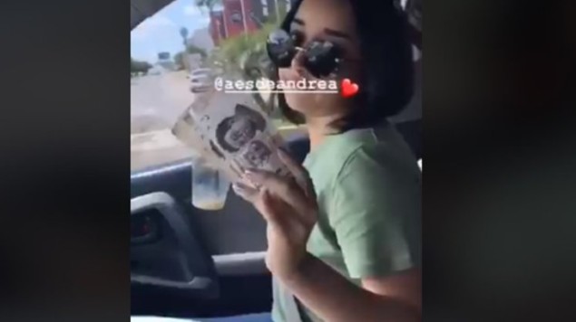 VIDEO. Con billetes de $500 se abanica hija de alcalde de Culiacán. Noticias en tiempo real