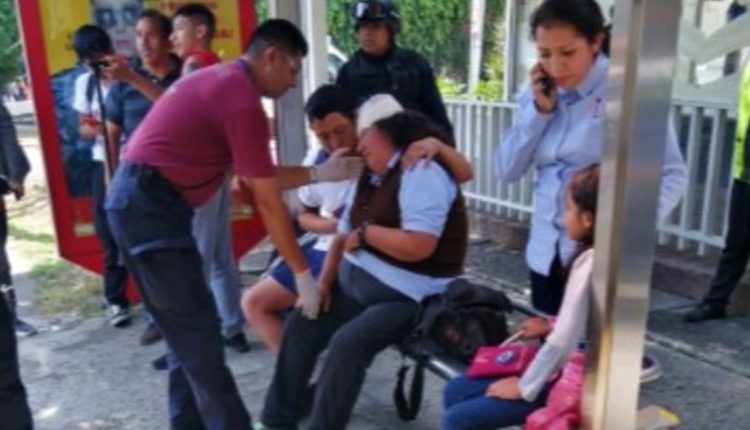 asaltante vendedor dulces