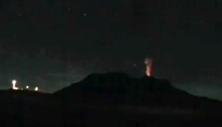 volcan iztaccihuatl explosion