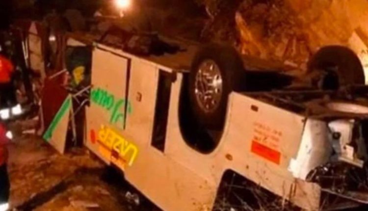 autobus barranco chiapas