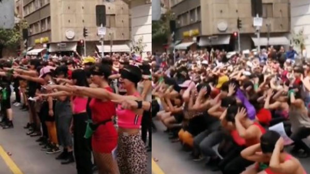 mujeres chile protesta