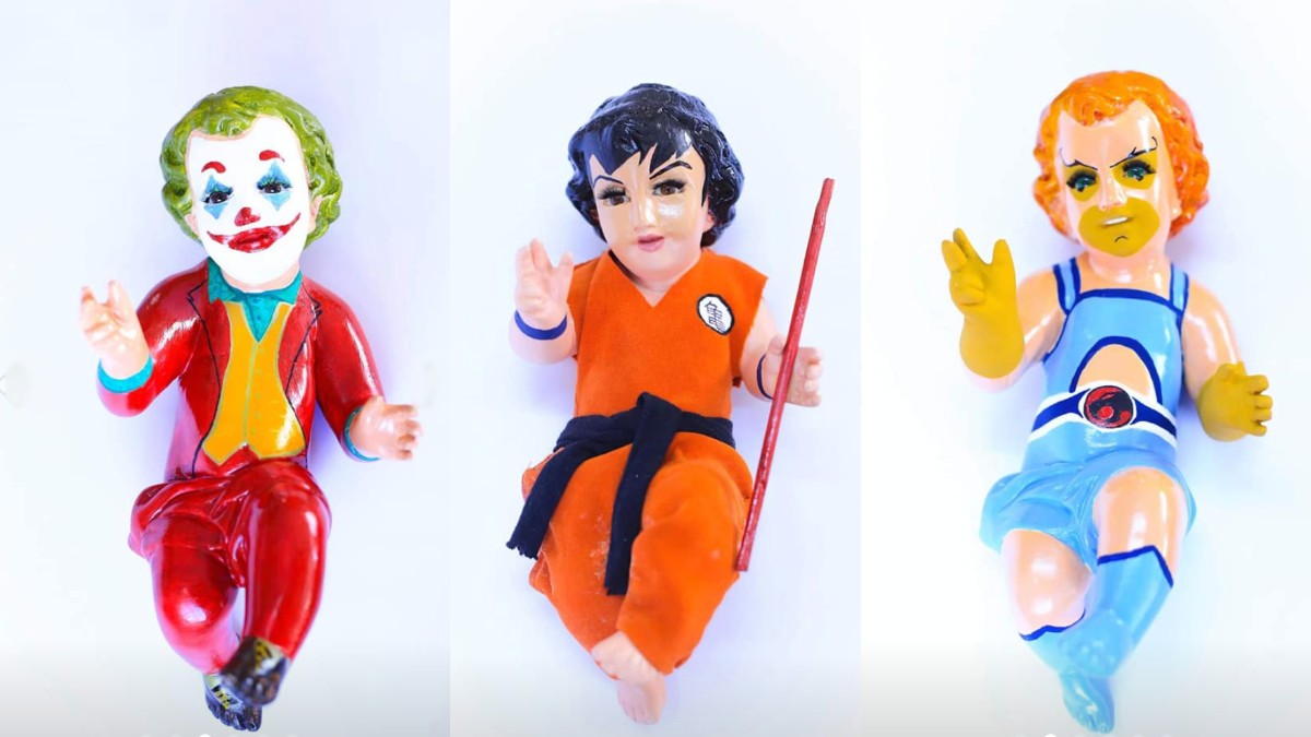 Vestidos de Joker, Goku y Leono venden Niño Dios en Facebook – StarMedia