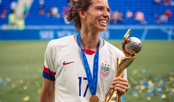 Tobin Heath la mejor futbolista de la historia