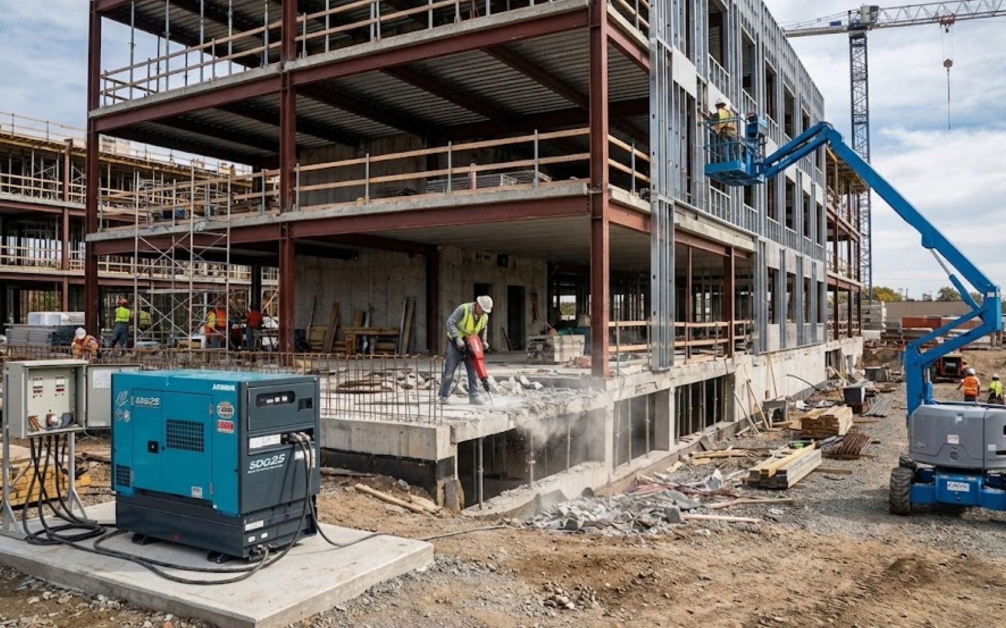 Checklist para rentar maquinaria ligera de construcción sin riesgos