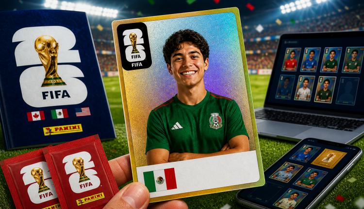 Usuarios ya pueden crear estampas personalizadas dentro del álbum digital del Mundial 2026.
