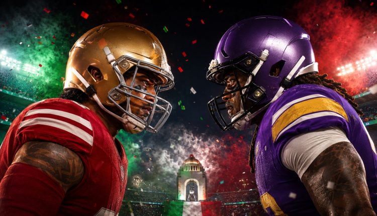 Los 49ers enfrentarán a los Vikings el 22 de noviembre en el Estadio Banorte.